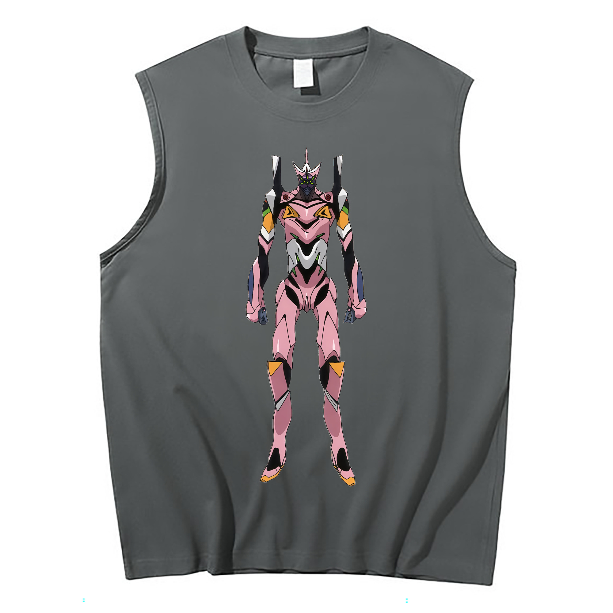 （画像用） EVA 新世紀エヴァンゲリオン コットン100％タンクトップ（フロントプリント）